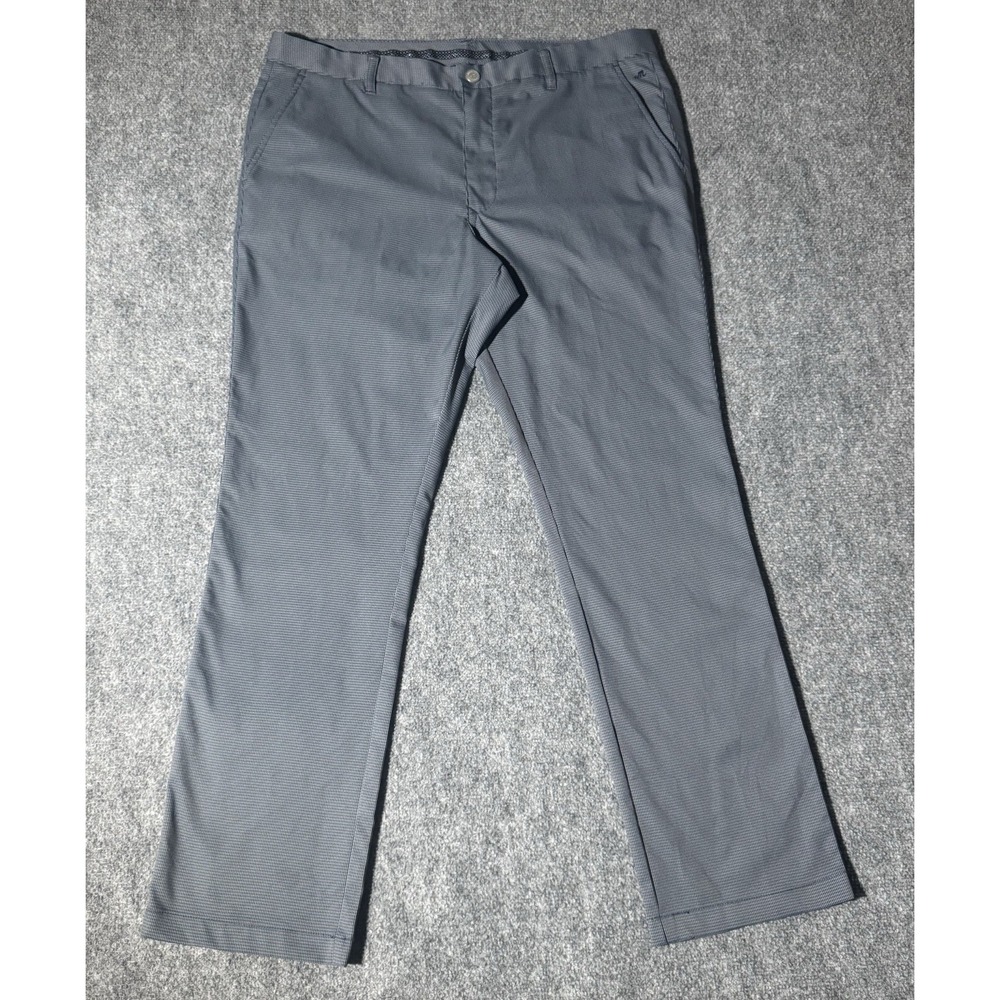 Bonobos Maide Golf Pants Men 38x31.5 Houndstooth Performance Chino Slim Straight